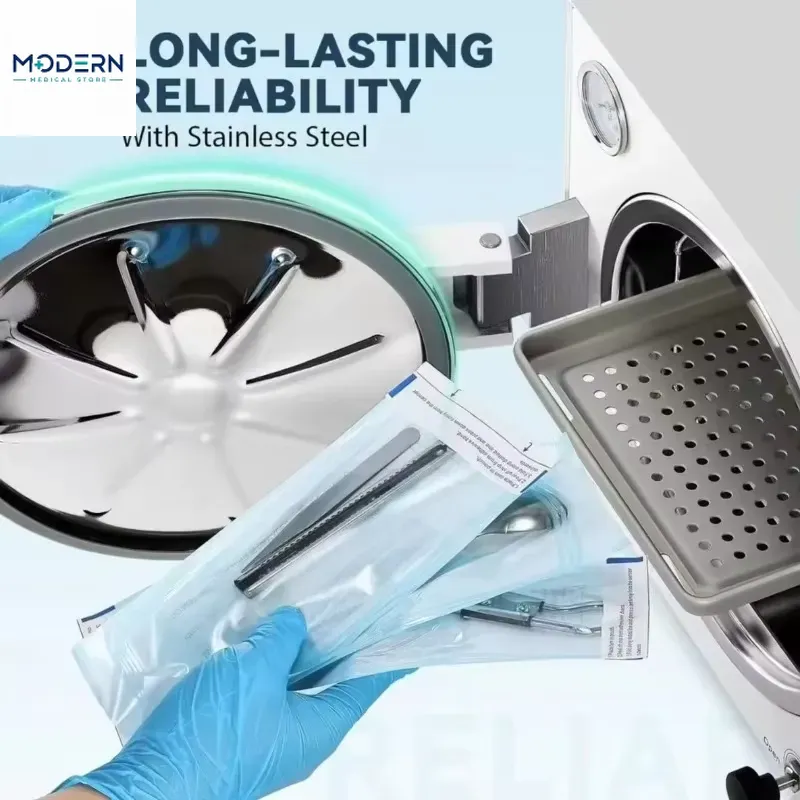 Dental Autoclave Sterilizer 18L - 2026 Yeni, Yüksek Kaliteli, 18L Dikey