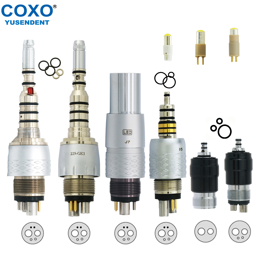 Dental Handpiece Low Speed - COXO diş hızlı kuplaj LED Fiber