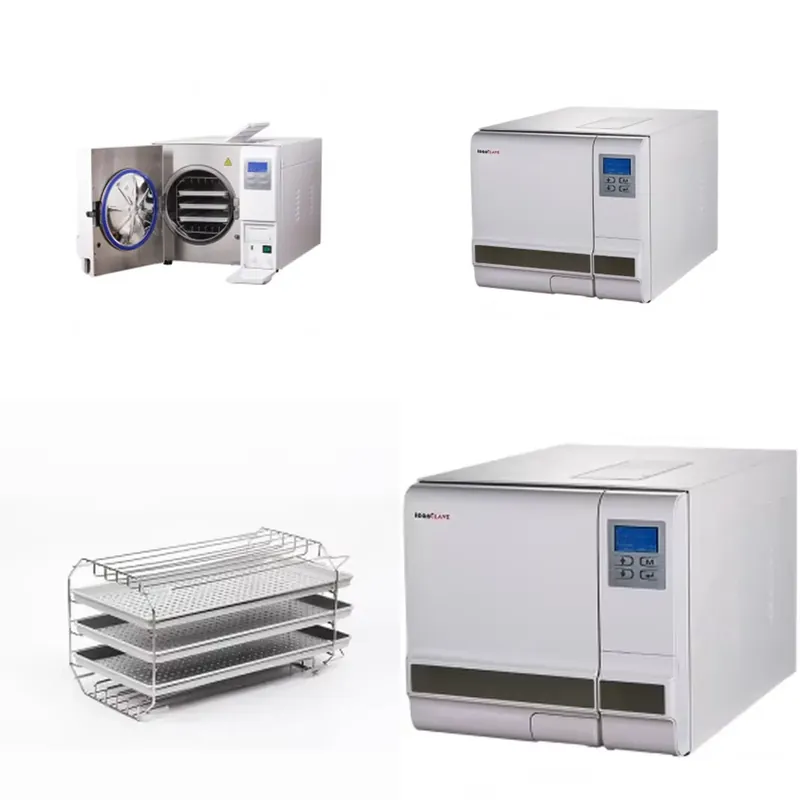 Dental Autoclave Sterilizer 18L - B sınıfı 18 litrelik otoklav, diş