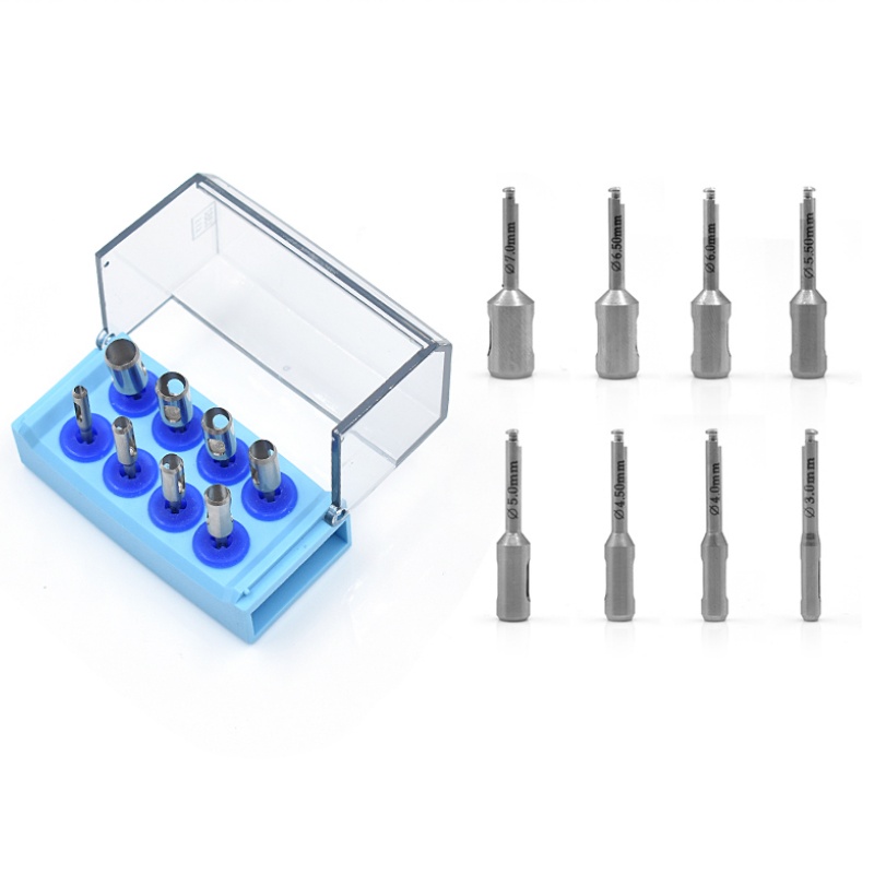 Dental Handpiece Low Speed - 8 adet Diş İmplant Doku Yumruk