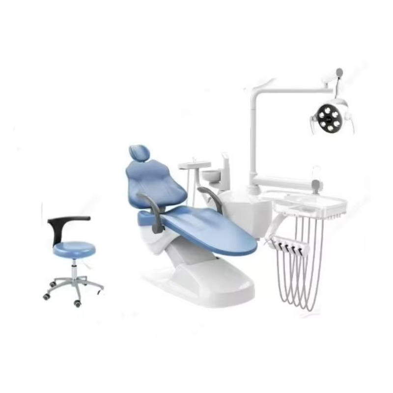Dental Chair Unit Complete - Çıkarılabilir tükürük kabı 90 ° Çıkarılabilir