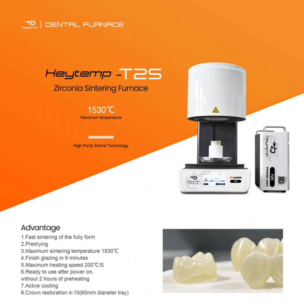 Dental Zirconia Sintering Furnace - 1200w Diş Hızlı Sinterleme Fırını Heytemp-T2S