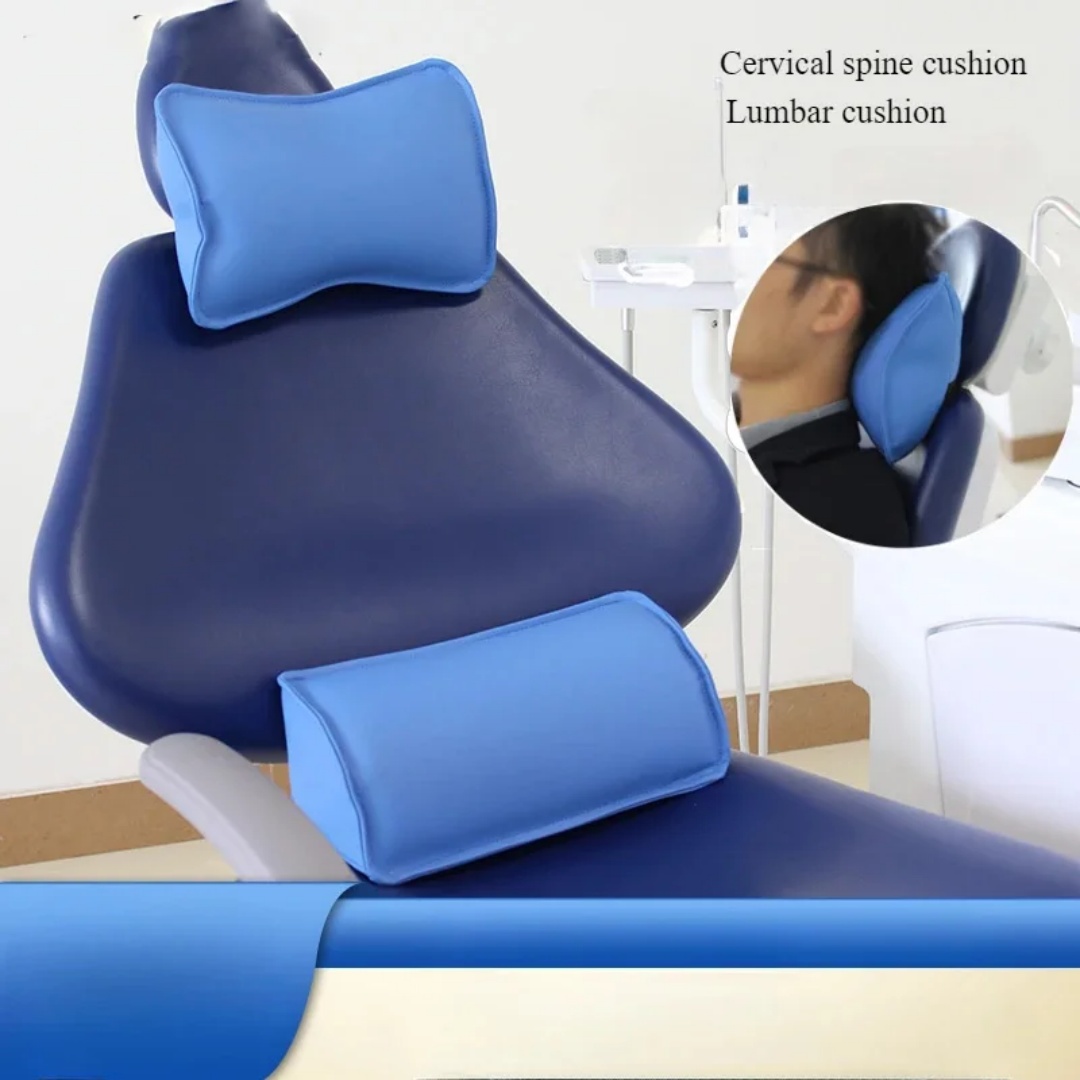 Dental Chair Unit Complete - Diş Hekimliği Deri Bel Yastığı Boyun