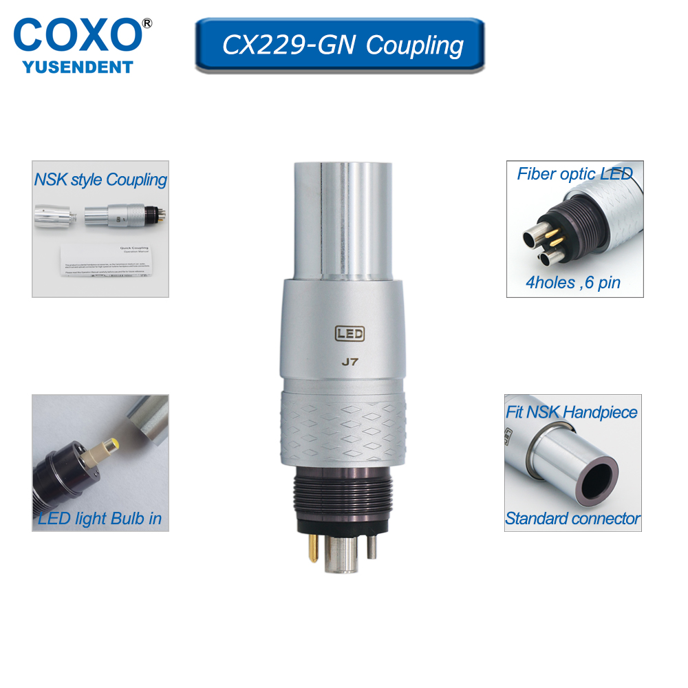 COXO diş hızlı kuplaj LED Fibe - Dental Handpiece Low Speed incelemesi ve fiyatı