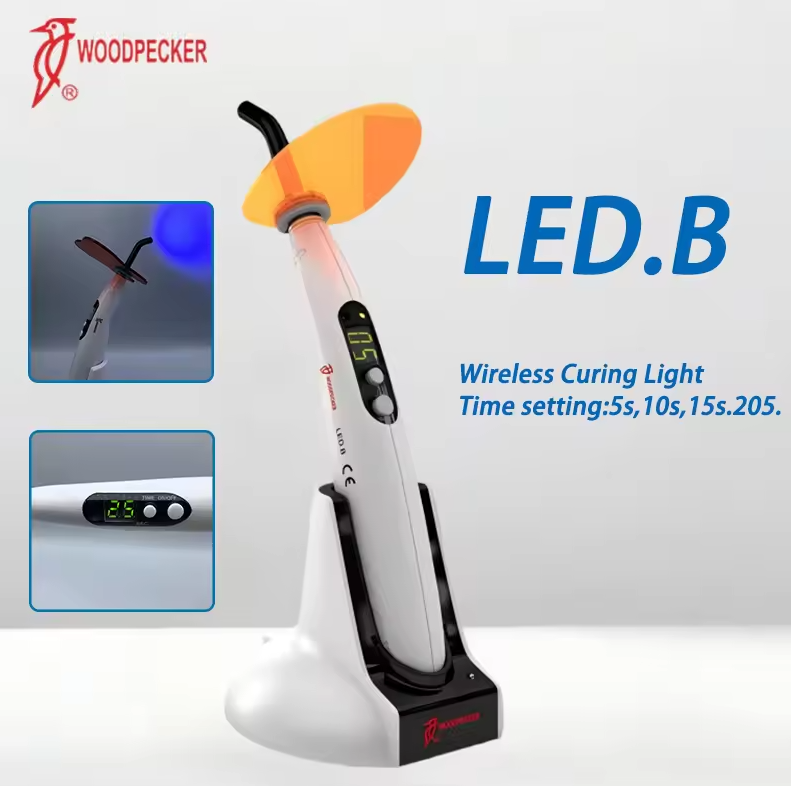 Diş Kürleme Işığı Woodpecker L - Dental Curing Light Wireless Led incelemesi ve fiyatı