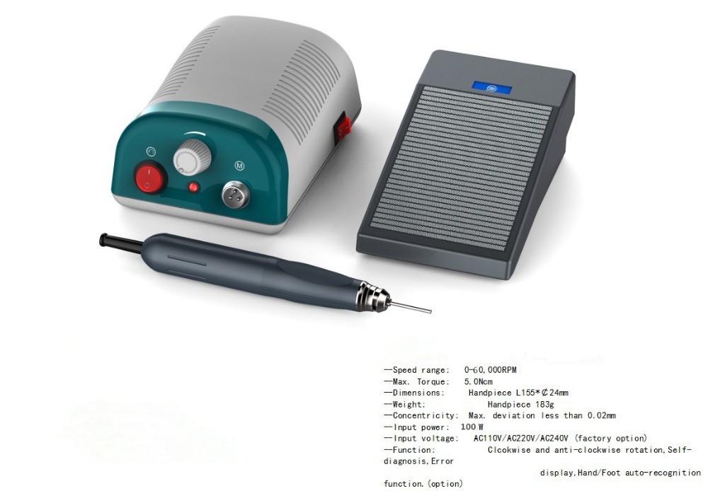 Diş Laboratuvarı Parlatıcı Kar - Dental Lab Micromotor 50K Rpm incelemesi ve fiyatı