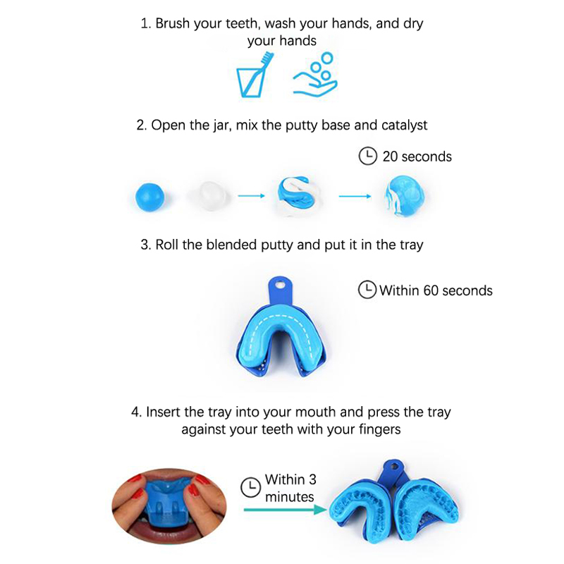 Diş Ölçü Malzemesi Hafif Vücut - Dental Impression Material Kit incelemesi ve fiyatı