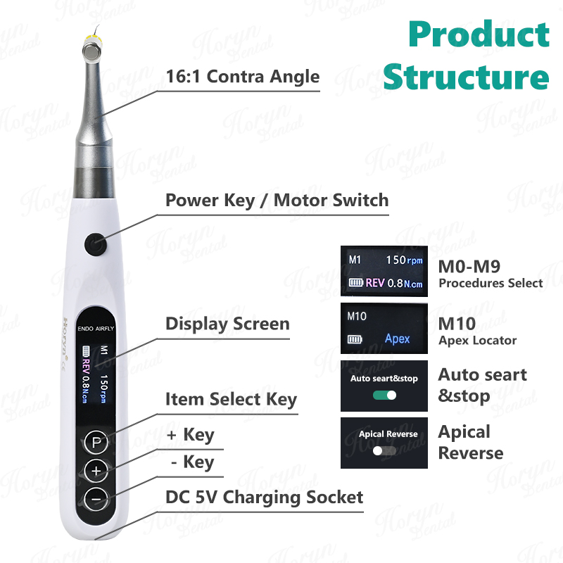 Horyn 2'si 1 Arada Diş Hekimli - Dental Endo Motor Apex Locator incelemesi ve fiyatı