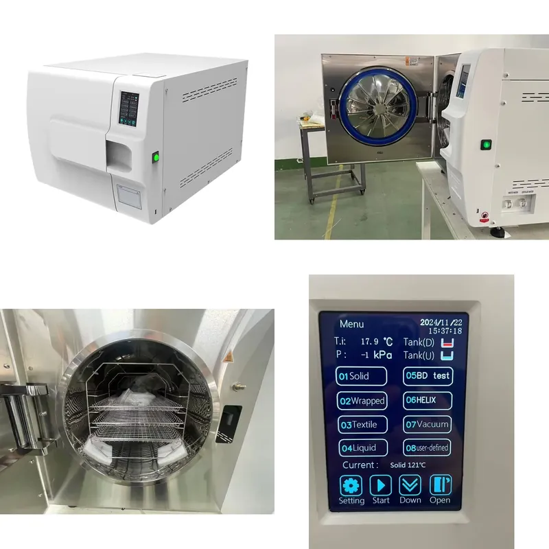 Otomatik Portal Sınıf B Tezgah - Dental Autoclave Sterilizer 18L incelemesi ve fiyatı