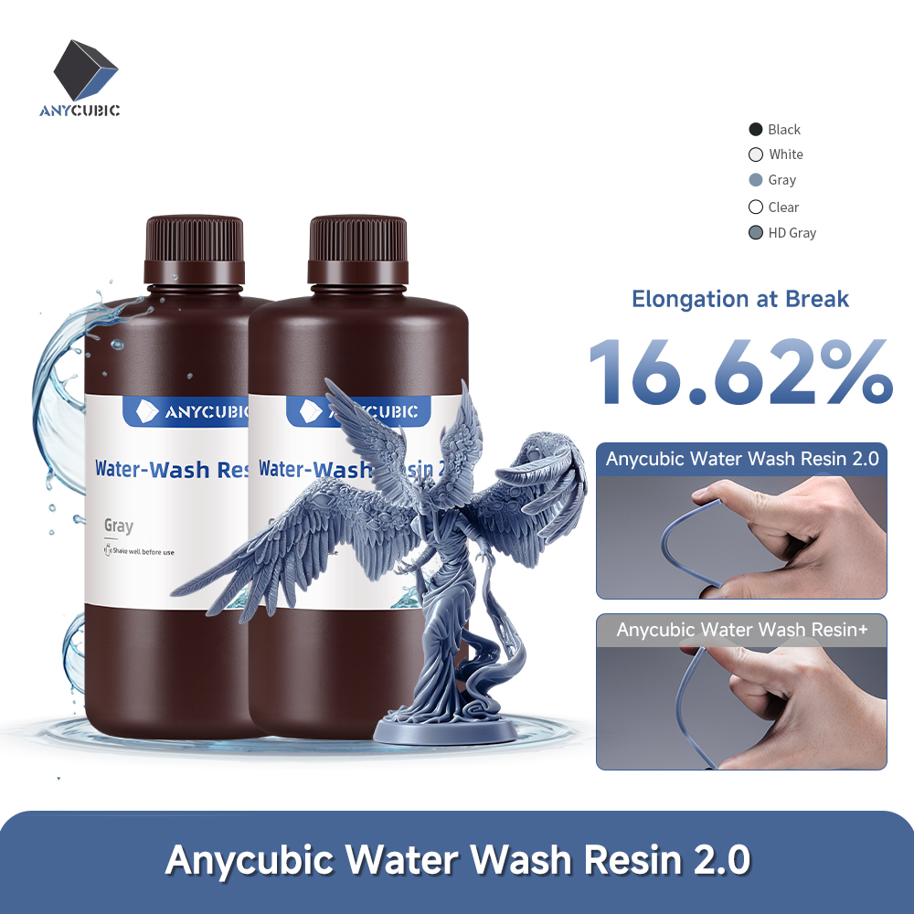 ANYCUBIC Su Yıkama Reçinesi LC - Dental 3D Printer Resin incelemesi ve fiyatı