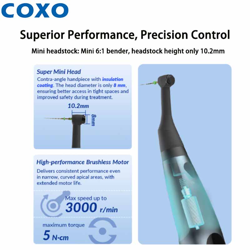 COXO C Smart-i Pilot Diş Endod - Dental Endo Motor Apex Locator incelemesi ve fiyatı