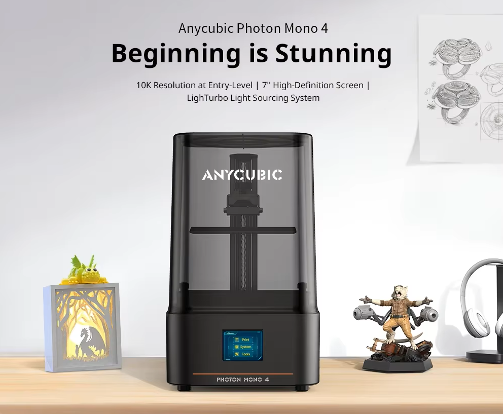 Photon Mono 4 10K LCD Reçine 3 - Dental 3D Printer Resin incelemesi ve fiyatı